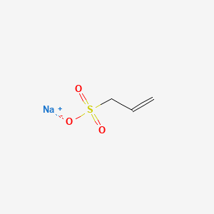 Molecular structure of Sodium allylsulfonate