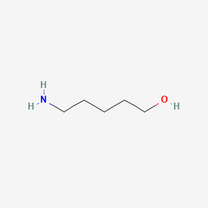 Molecular structure of 5-Amino-1-pentanol