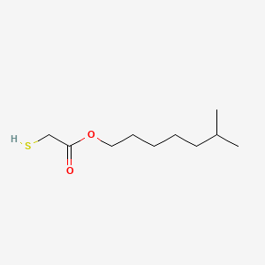 Molecular structure of Isooctyl Thioglycolate