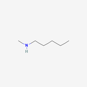 Molecular structure of N-Methylpentylamine
