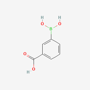 Molecular structure of 3-Carboxyphenylboronic acid