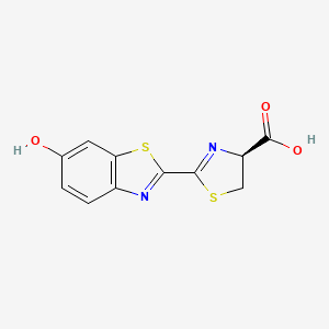 Molecular structure of D-Luciferin