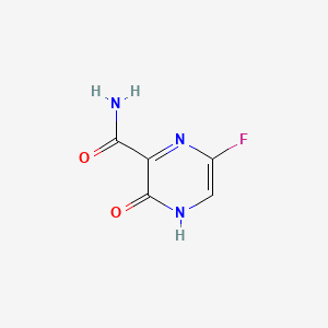 Molecular structure of Favipiravir