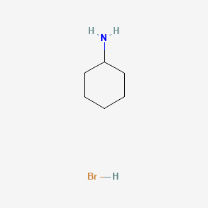 Molecular structure of Cyclohexylamine hydrobromide
