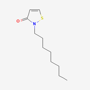Molecular structure of 2-Octyl-2H-isothiazol-3-one