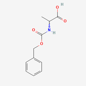 Molecular structure of N-Cbz-D-Alanine