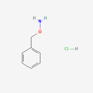 Molecular structure of Benzylhydroxylamine hydrochloride