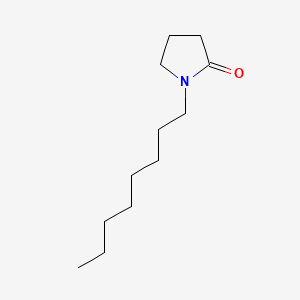 Molecular structure of N-Octyl pyrrolidone