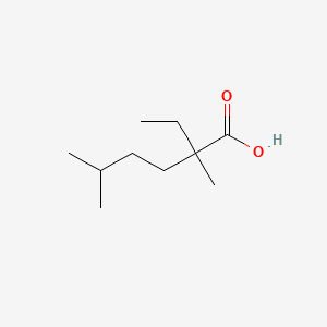 Molecular structure of Neodecanoic acid