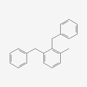 Molecular structure of Bisbenzyltoluene