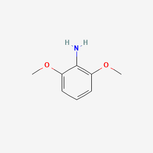 Molecular structure of Benzenamine, 2,6-dimethoxy-