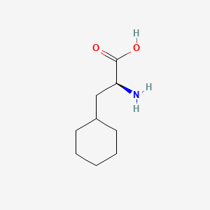 Molecular structure of L-Cyclohexylalanine
