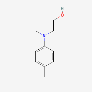 Molecular structure of 2-(N-Methyl-p-toluidino)ethanol