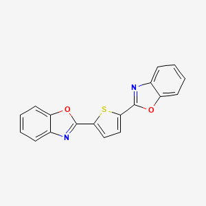Molecular structure of Fluorescent Brightener 185