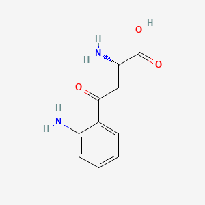 Molecular structure of Kynurenine