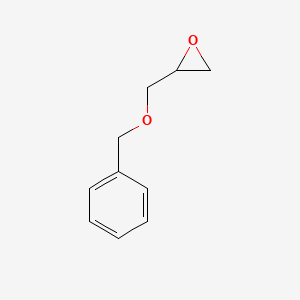 Molecular structure of 2-(benzyloxy)methyloxirane