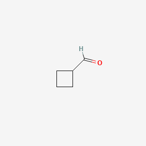 Molecular structure of Cyclobutanecarboxaldehyde