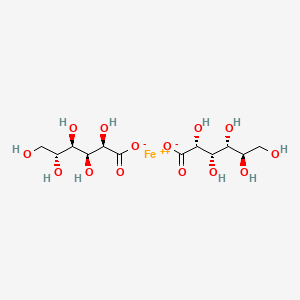 Molecular structure of Ferrous gluconate