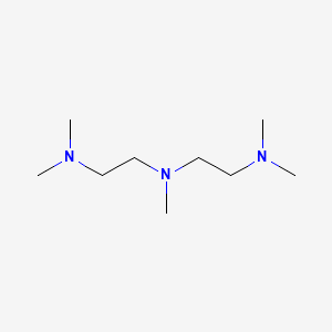 Molecular structure of Pentamethyldiethylenetriamine