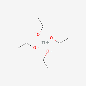 Molecular structure of Titanium ethoxide