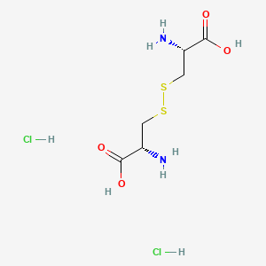 Molecular structure of Cystine dihydrochloride