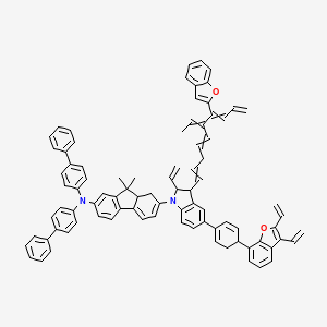 Molecular structure of Potassium hyaluronate