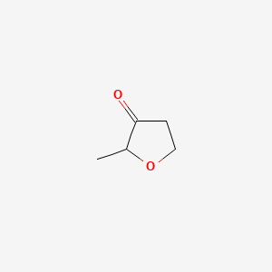 Molecular structure of 2-Methyltetrahydrofuran-3-one