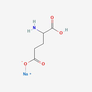 Molecular structure of Monosodium glutamate