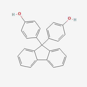 Molecular structure of 4,4-(9-Fluorenylidene)diphenol