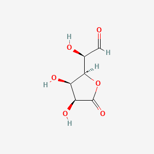 Molecular structure of D(+)-Glucurono-3,6-lactone