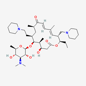 Molecular structure of Tildipirosin