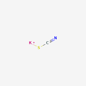 Molecular structure of Potassium thiocyanate