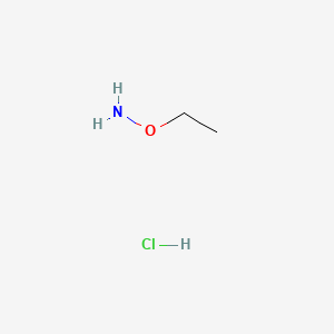 Molecular structure of Ethoxyamine hydrochloride
