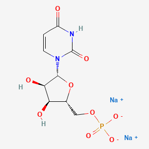 Molecular structure of Disodium uridine-5-monophosphate