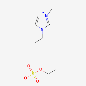 Molecular structure of 1-Ethyl-3-methylimidazolium ethylsulfate