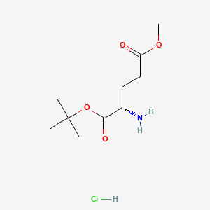 Molecular structure of H-Glu(OMe)-OtBu