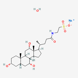 Molecular structure of Sodium taurocholate hydrate