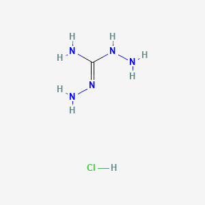 Molecular structure of N,N-Diaminoguanidine hydrochloride