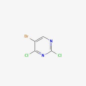 Molecular structure of 5-Bromo-2,4-dichloropyrimidine