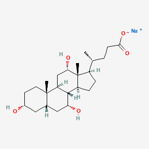 Molecular structure of Sodium cholate