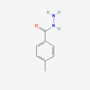 Molecular structure of p-Toluohydrazide