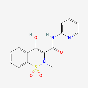 Molecular structure of Piroxicam