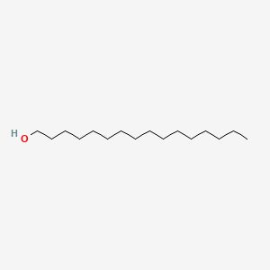 Molecular structure of Cetyl Alcohol