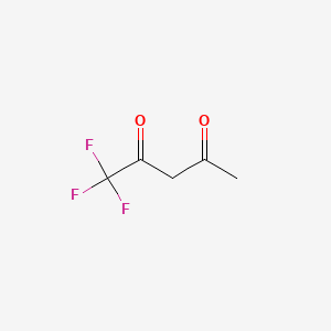 Molecular structure of 1,1,1-Trifluoro-2,4-pentanedione