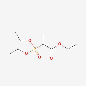 Molecular structure of Triethyl 2-phosphonopropionate