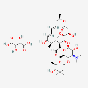 Molecular structure of Kitasamycin tartrate