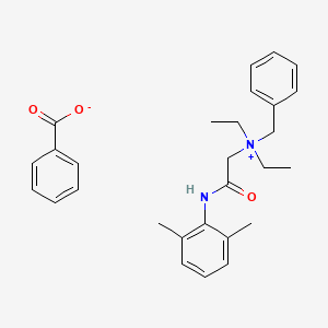 Molecular structure of Denatonium Benzoate