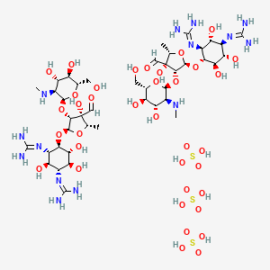 Molecular structure of Streptomycin sulfate