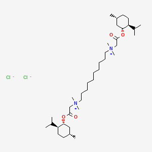 Molecular structure of Decamethoxin