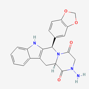 Molecular structure of Amino Tadalafil